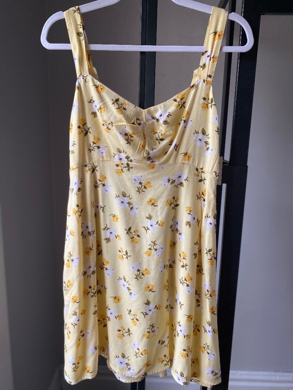 Old Navy - floral yellow summer dress - NWT